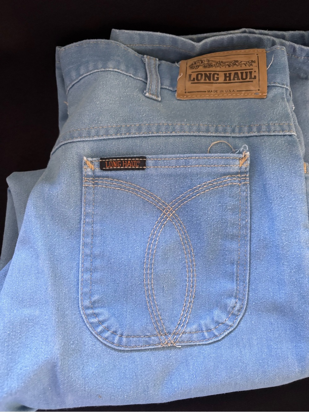 Vintage Long Haul Men's Light Blue Jeans